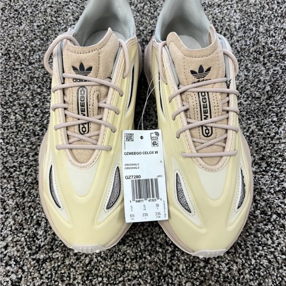adidas Shoes - Adidas Ozweego Celox Low Womens Athletic Tan GZ7280 New Size 6.5 dance shoes